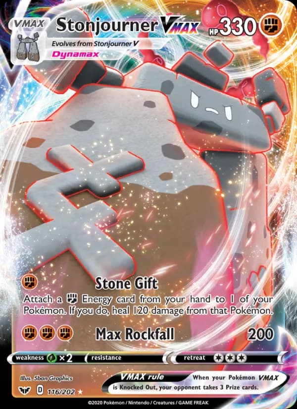Stonjourner VMAX – Sword & Shield 116