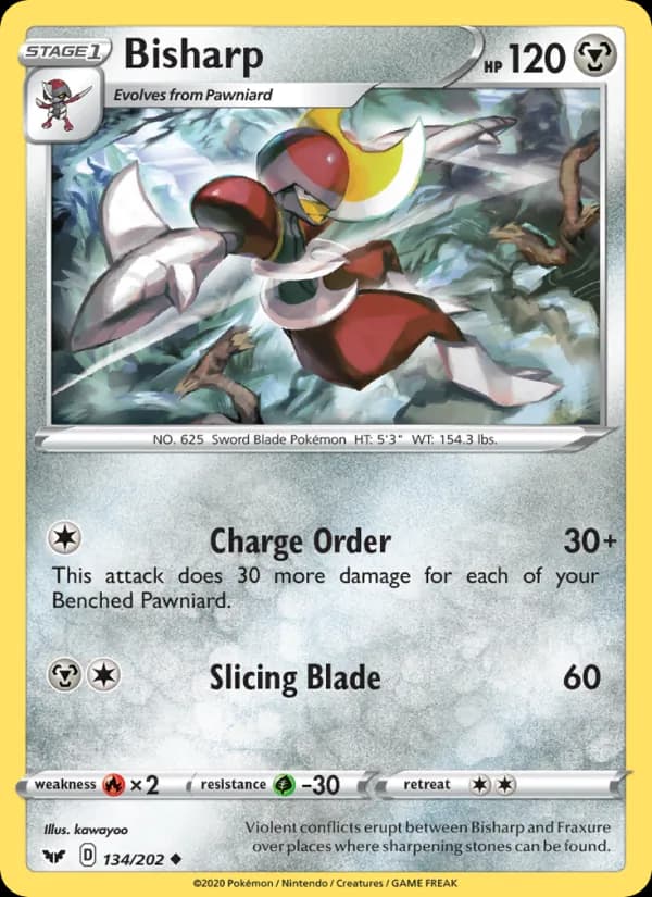 Bisharp – Sword & Shield 134