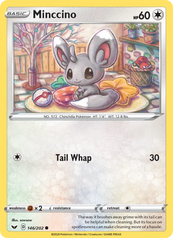 Minccino – Sword & Shield 146