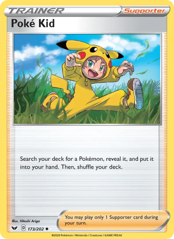 Poké Kid – Sword & Shield 173