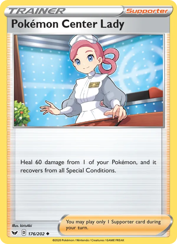 Pokémon Center Lady – Sword & Shield 176