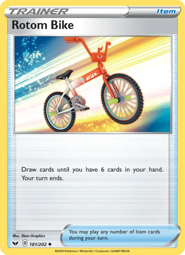 Rotom Bike – Sword & Shield 181