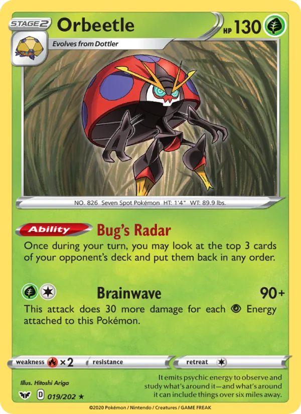 Orbeetle – Sword & Shield 19