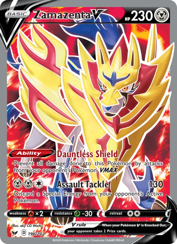 Zamazenta V – Sword & Shield 196