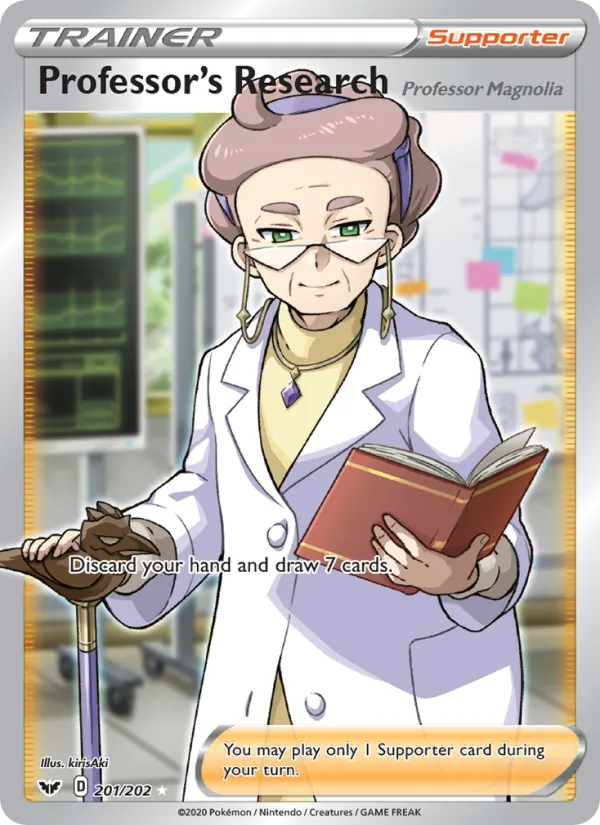 Professor's Research (Professor Magnolia) – Sword & Shield 201