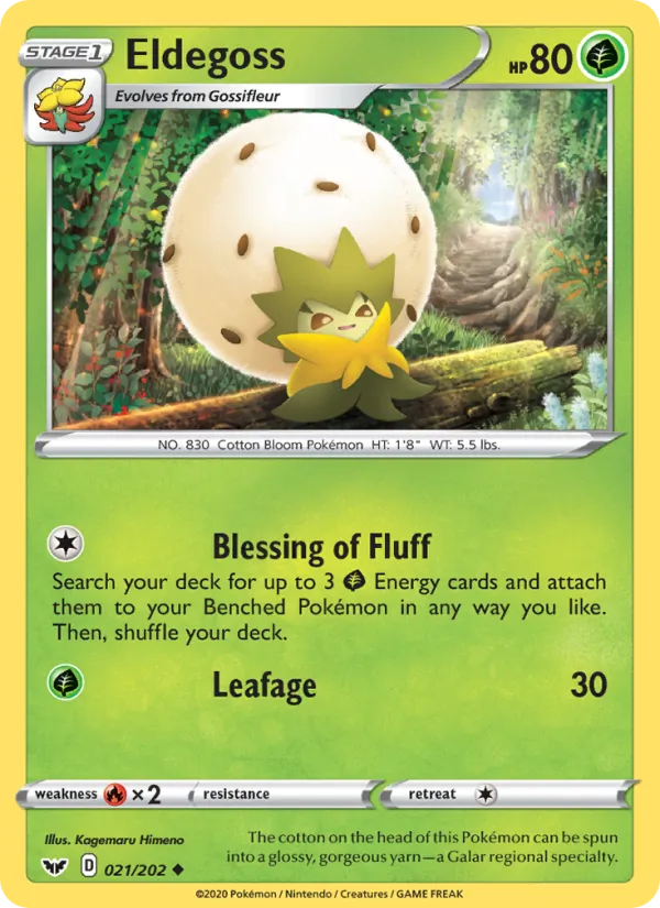 Eldegoss – Sword & Shield 21