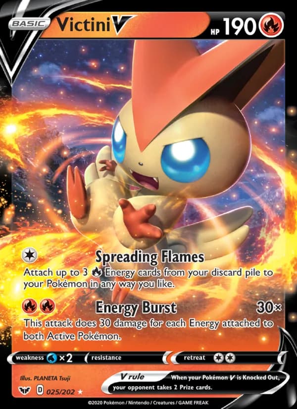 Victini V – Sword & Shield 25