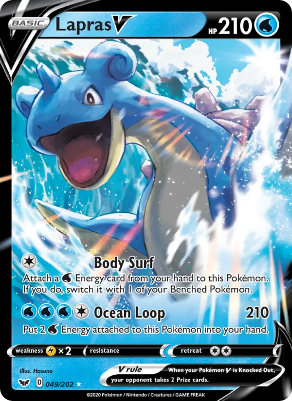 Lapras V – Sword & Shield 49