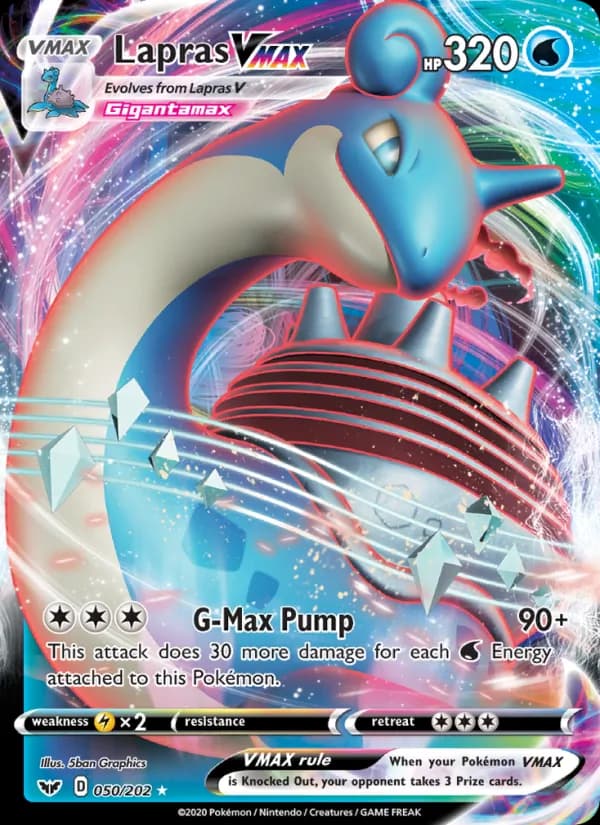 Lapras VMAX – Sword & Shield 50
