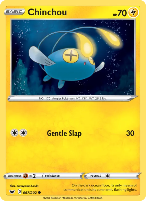 Chinchou – Sword & Shield 67