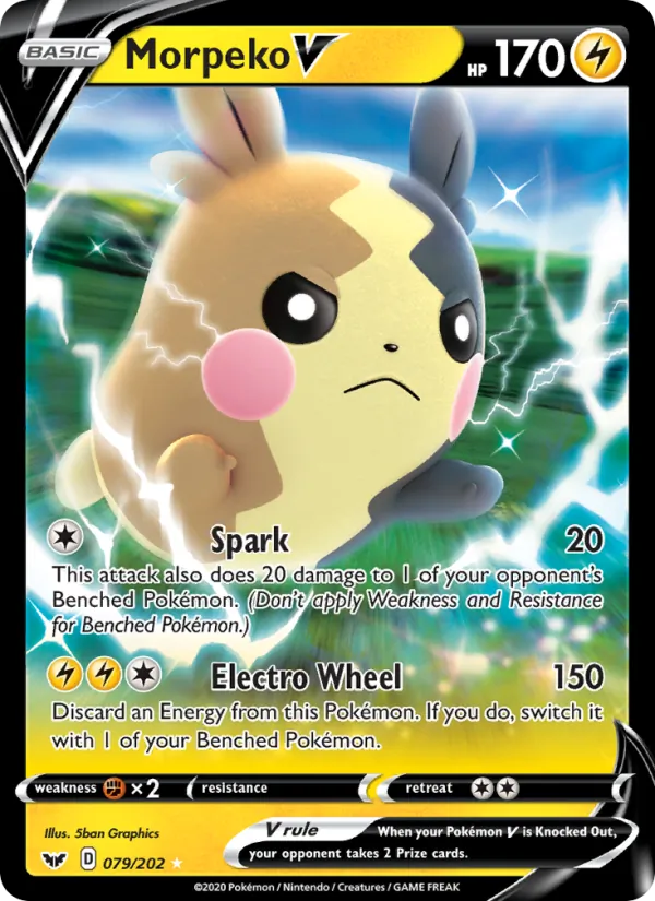 Morpeko V – Sword & Shield 79