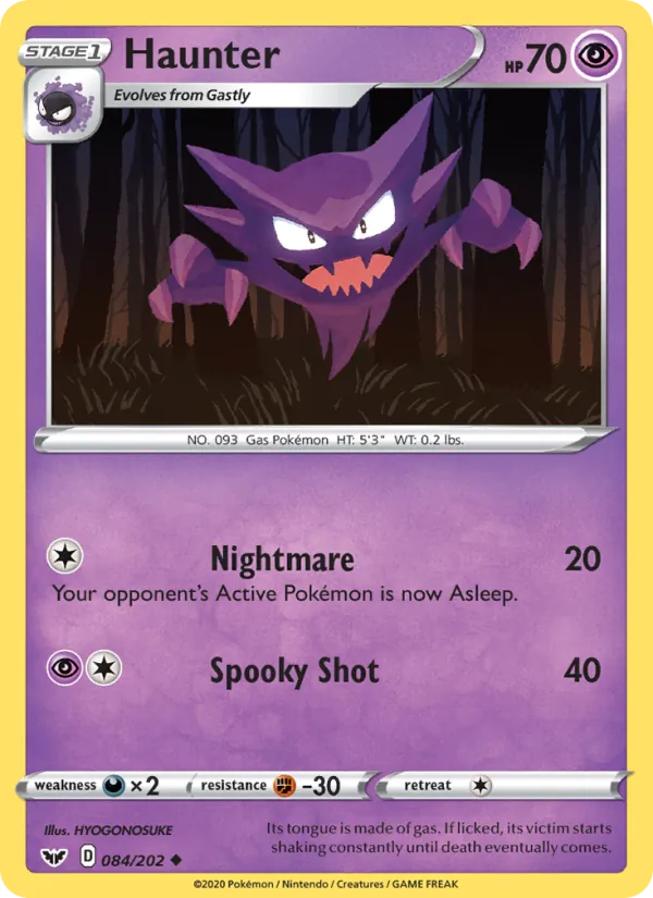 Haunter – Sword & Shield 84