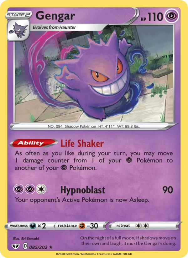 Gengar – Sword & Shield 85