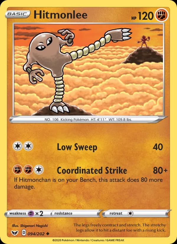 Hitmonlee – Sword & Shield 94