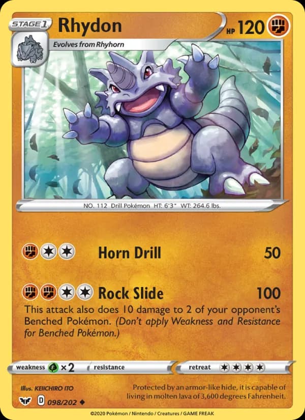 Rhydon – Sword & Shield 98