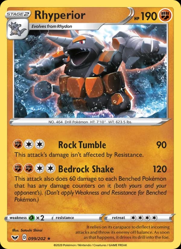 Rhyperior – Sword & Shield 99