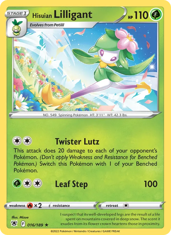 Hisuian Lilligant – Astral Radiance 016