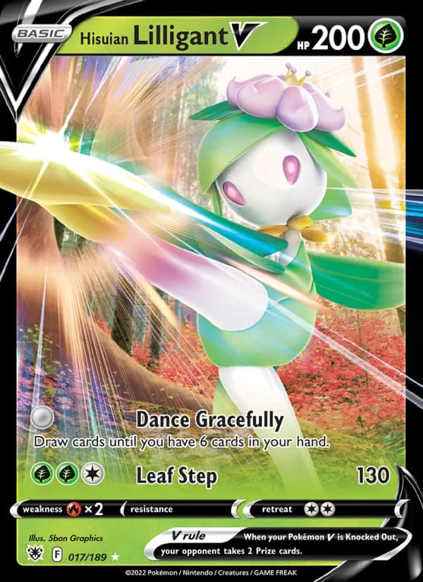 Hisuian Lilligant V – Astral Radiance 017