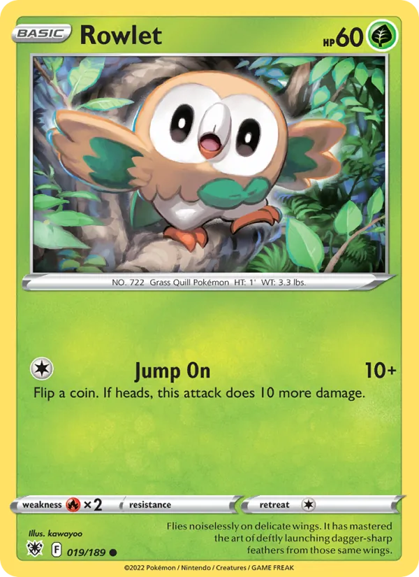 Rowlet – Astral Radiance 019