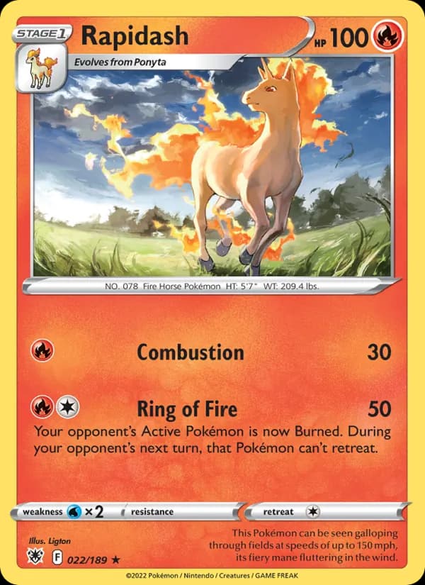 Rapidash – Astral Radiance 022