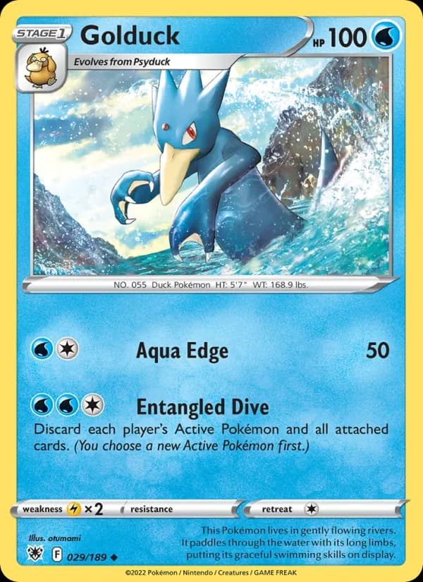 Golduck – Astral Radiance 029