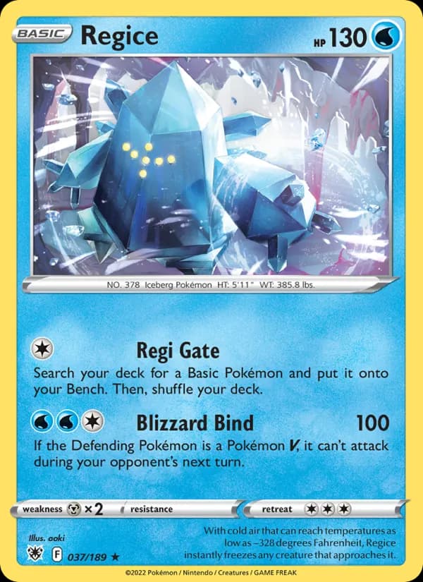 Regice – Astral Radiance 037