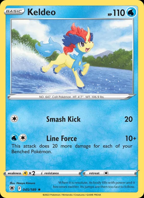 Keldeo – Astral Radiance 045