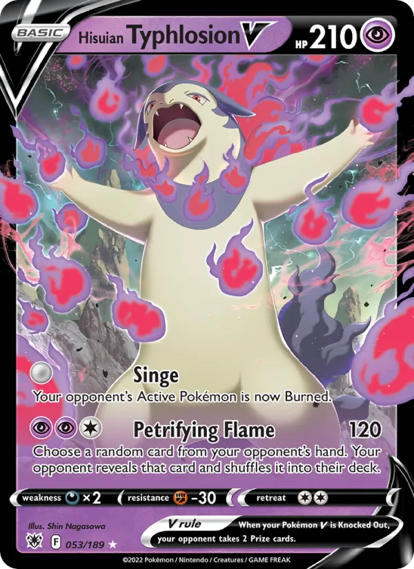 Hisuian Typhlosion V – Astral Radiance 053