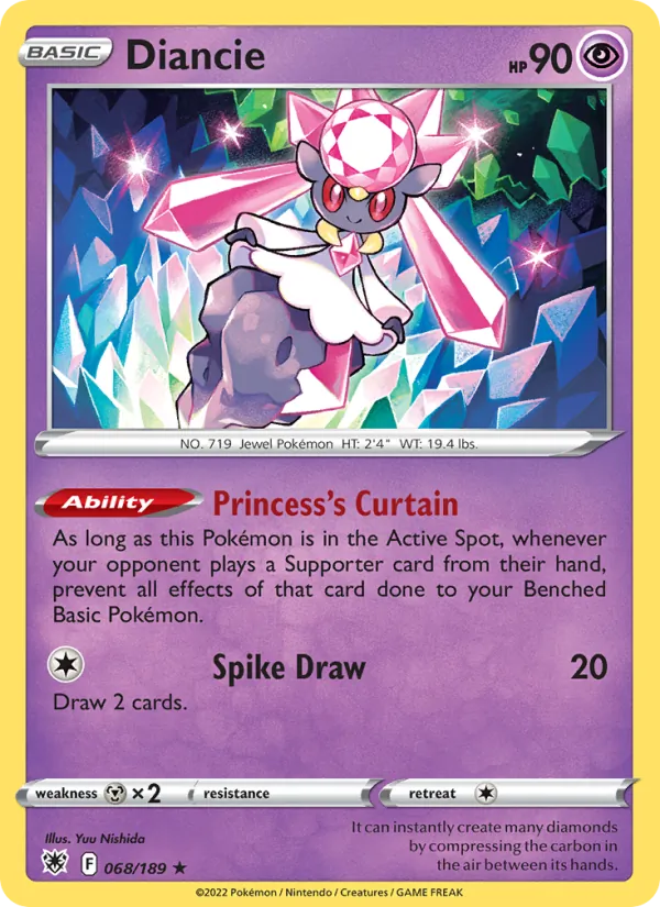 Diancie – Astral Radiance 068