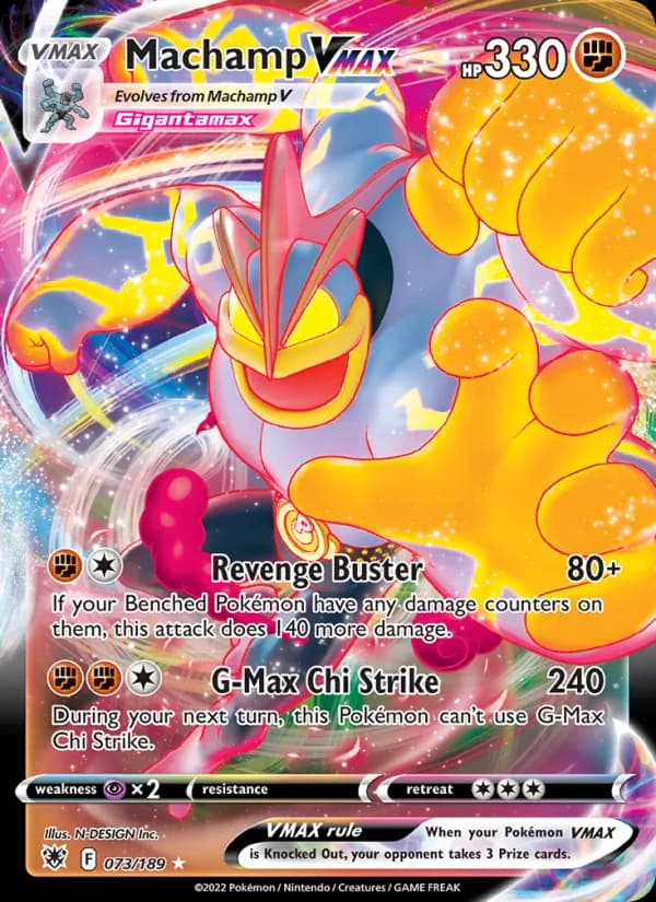 Machamp VMAX – Astral Radiance 073