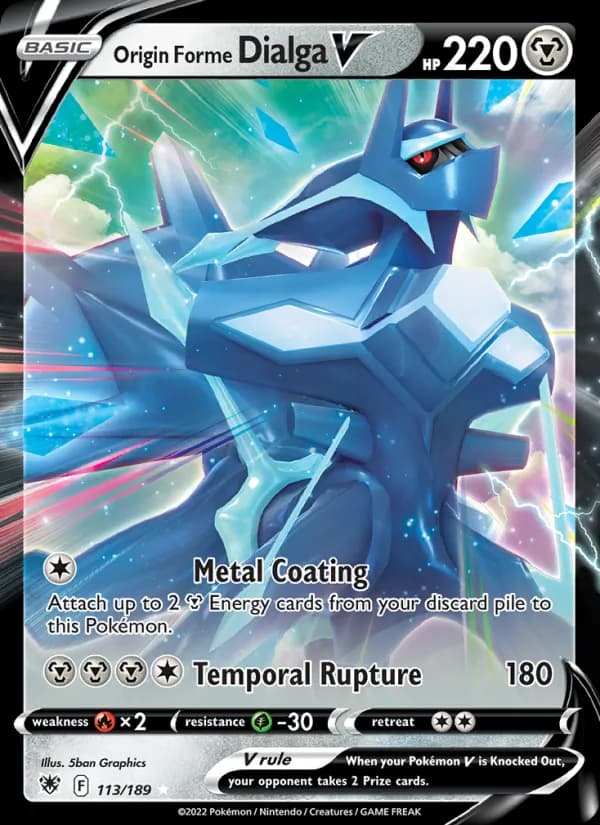 Origin Forme Dialga V – Astral Radiance 113