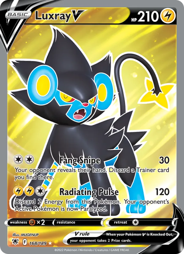 Luxray V – Astral Radiance 168