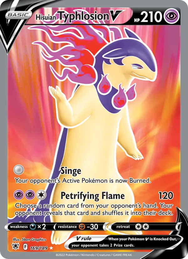 Hisuian Typhlosion V – Astral Radiance 169