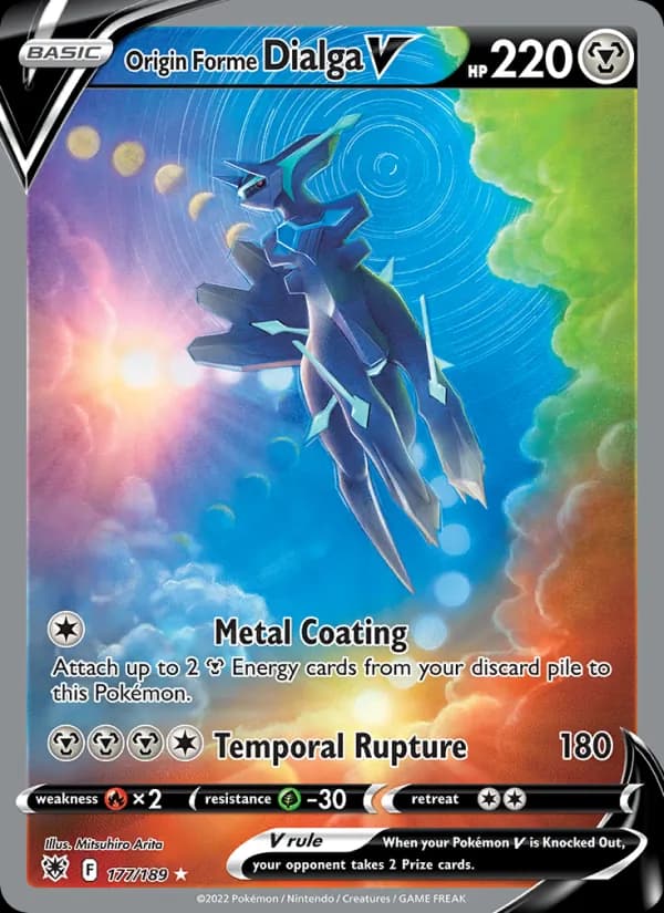 Origin Forme Dialga V – Astral Radiance 177