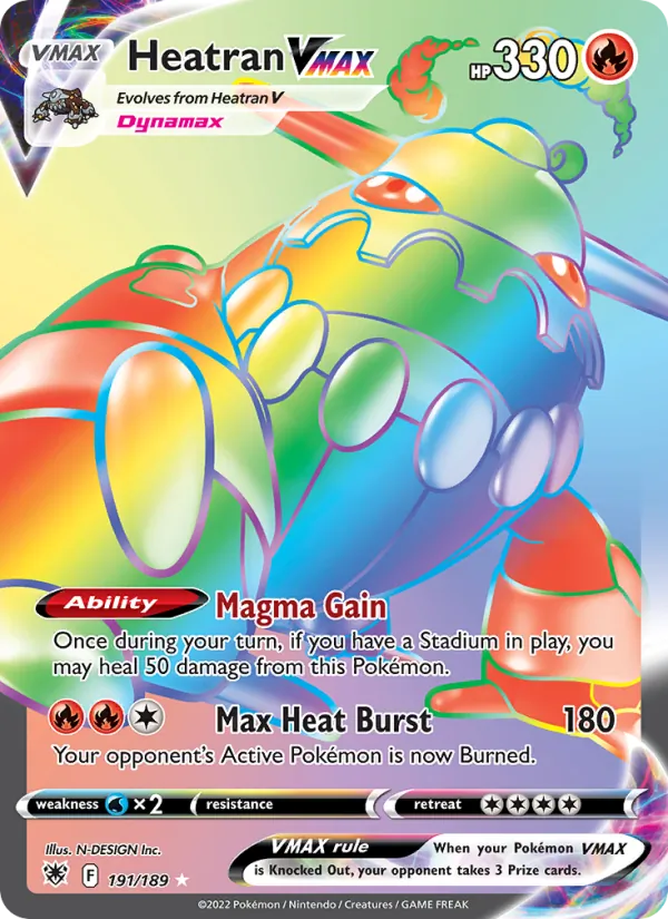 Heatran VMAX – Astral Radiance 191