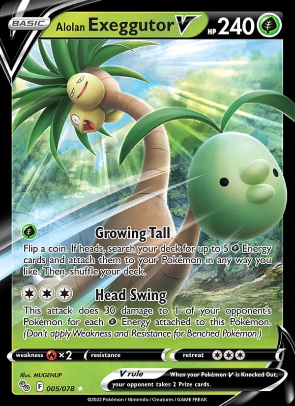 Alolan Exeggutor V – Pokémon GO 005