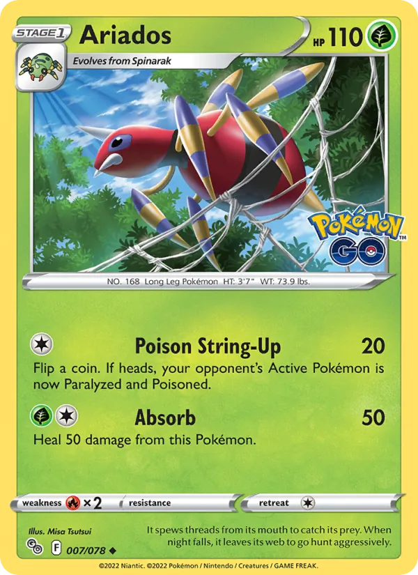Ariados – Pokémon GO 007