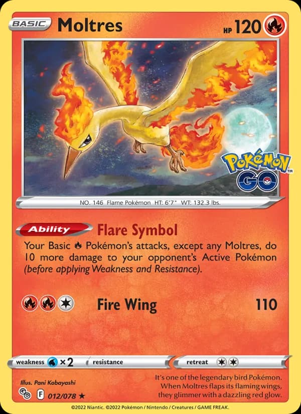 Moltres – Pokémon GO 012