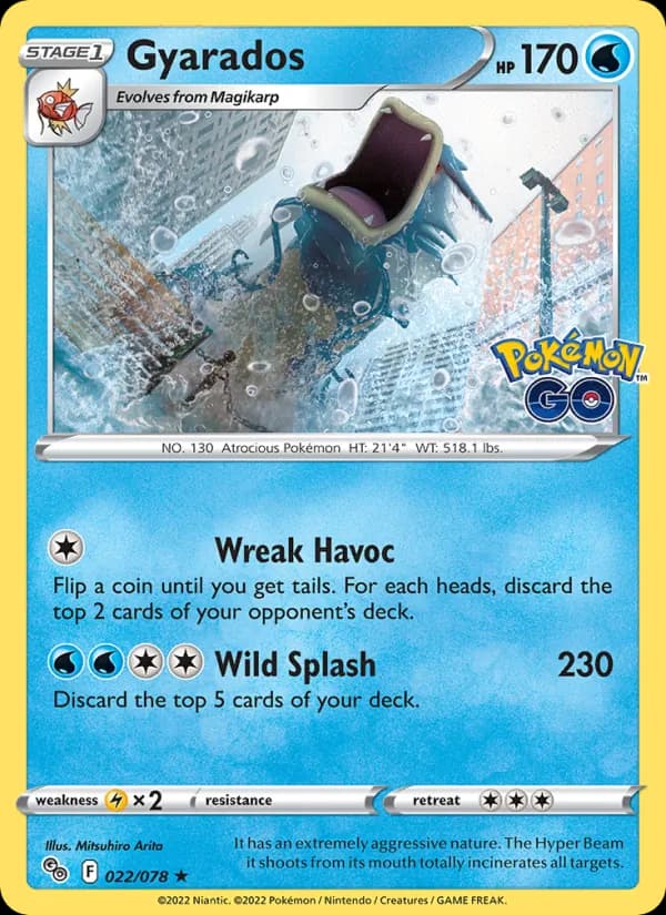 Gyarados – Pokémon GO 022