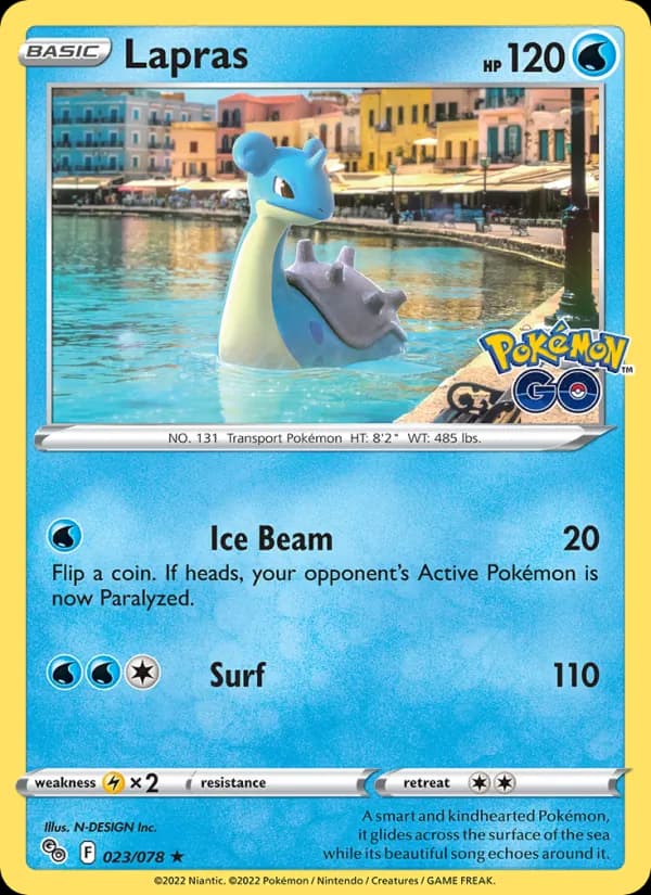 Lapras – Pokémon GO 023