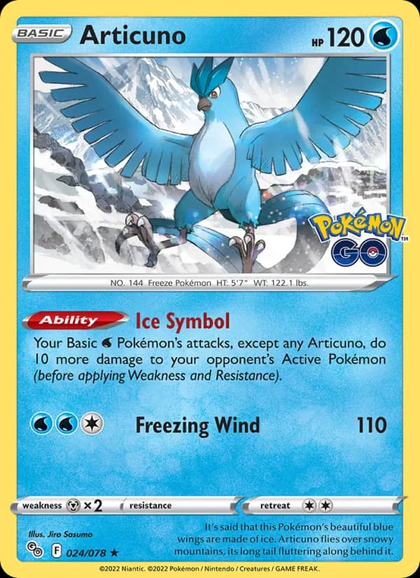 Articuno – Pokémon GO 024