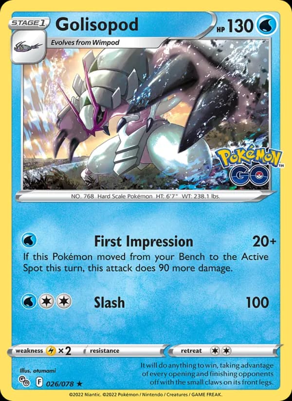 Golisopod – Pokémon GO 026