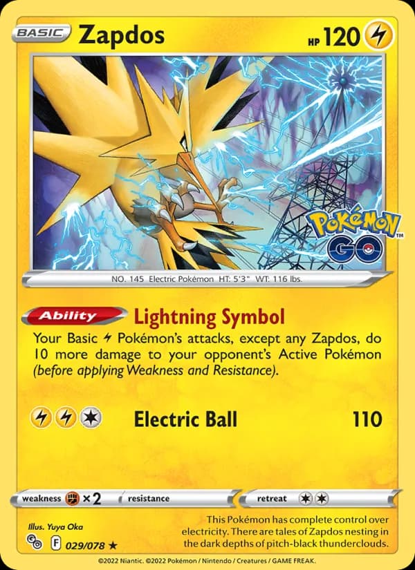 Zapdos – Pokémon GO 029