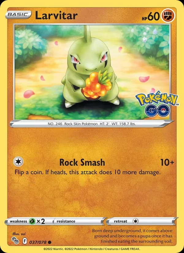Larvitar – Pokémon GO 037