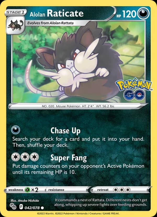 Alolan Raticate – Pokémon GO 042