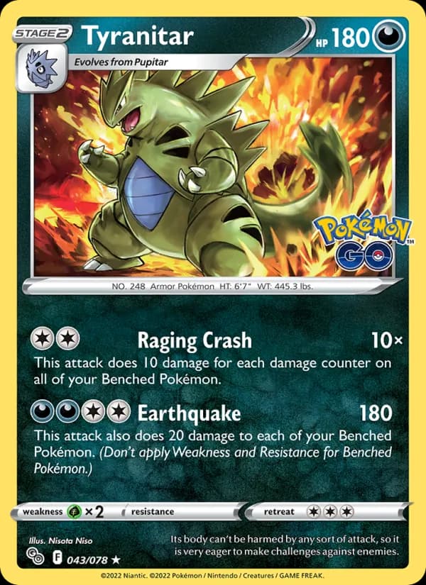 Tyranitar – Pokémon GO 043