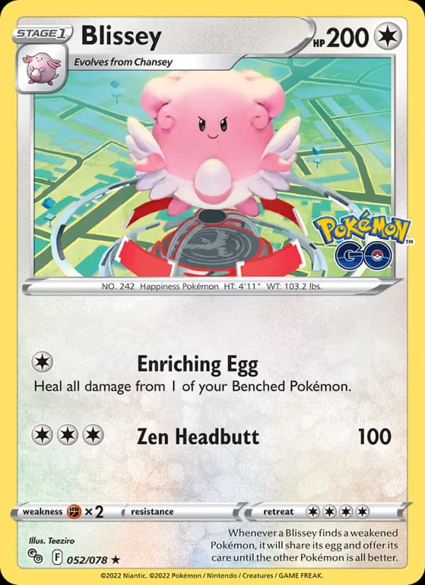 Blissey – Pokémon GO 052