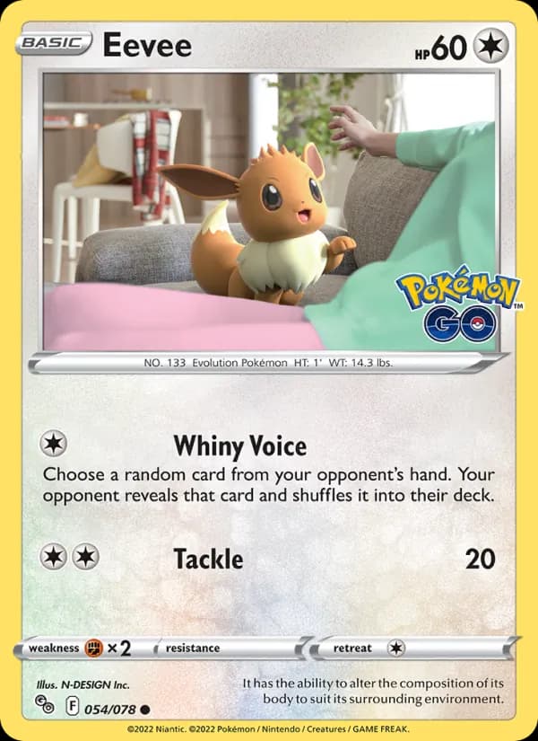 Eevee – Pokémon GO 054
