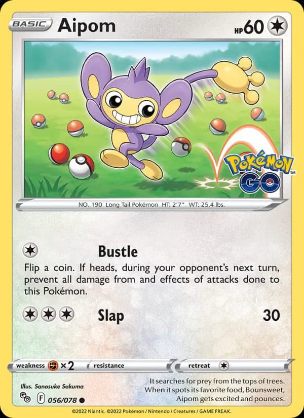 Aipom – Pokémon GO 056