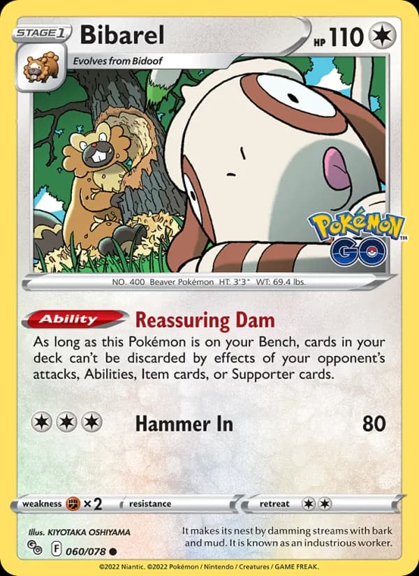 Bibarel – Pokémon GO 060